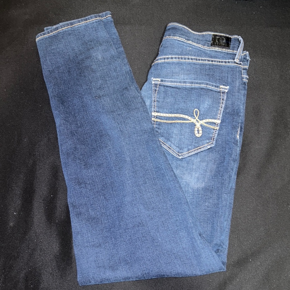 DENIZEN FROM LEVIS : Denim Ripped Mom Blue Jeans